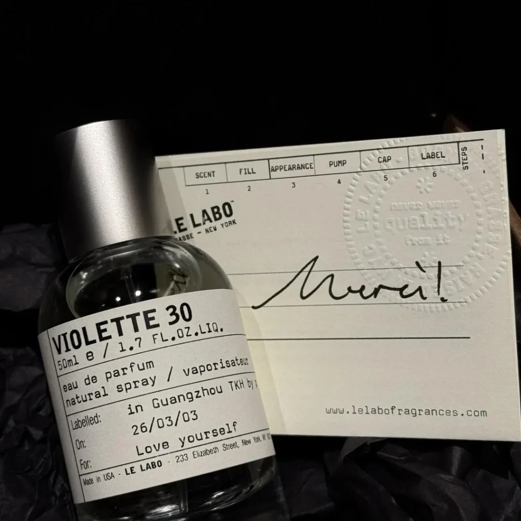 Le Labo(ルラボ) Violette 30(ヴァイオレット30)の匂いは？画像5